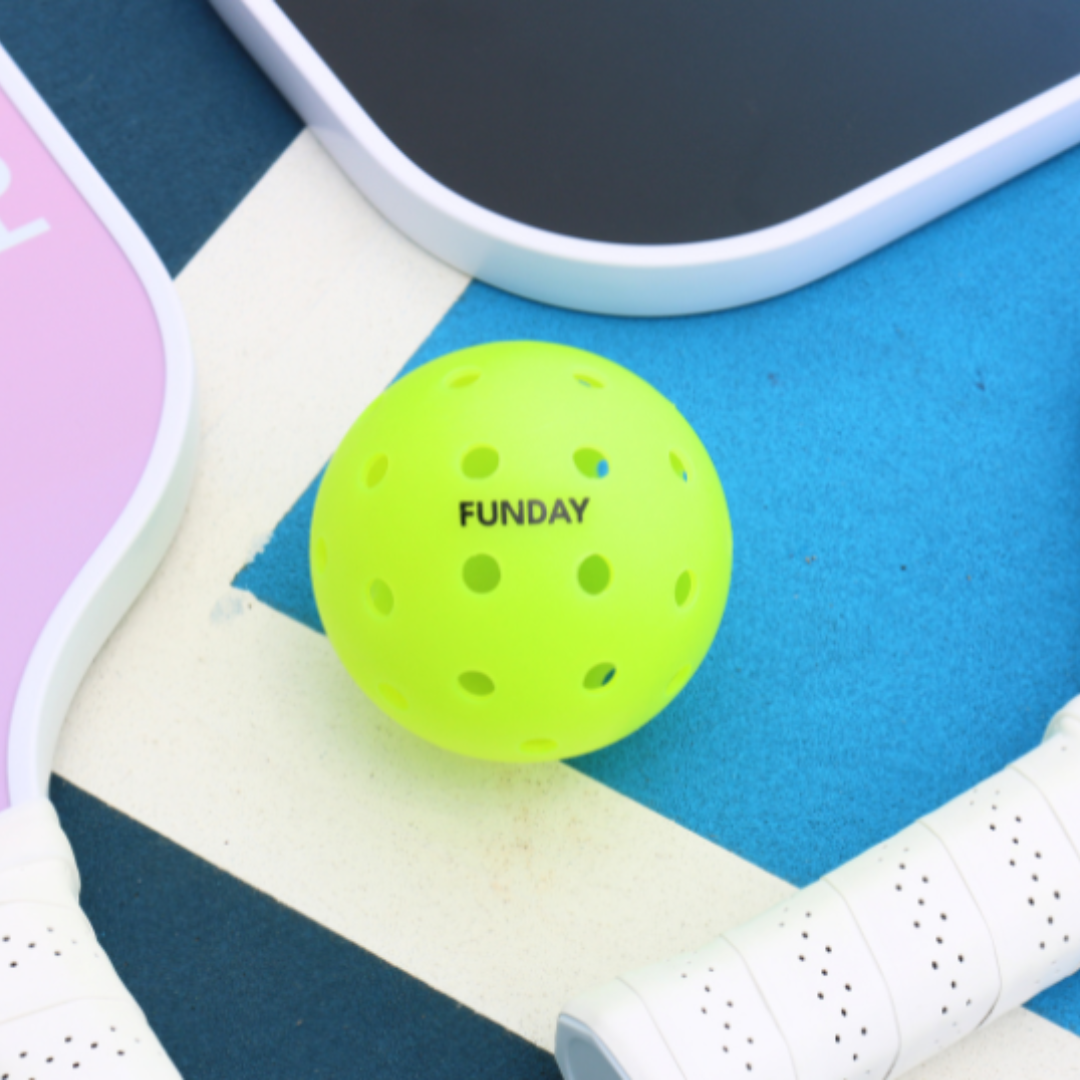 Funday Pickleballs (40 hole) - Set of 6